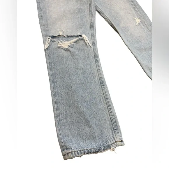 Agolde Riley High Rise Straight Crop - Picture 11 of 16